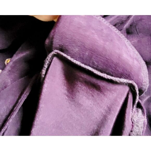 Donna USA 3XL Vintage Tunic Top‎ Slinky Shoulder Pads LS Round Neck - Picture 9 of 9